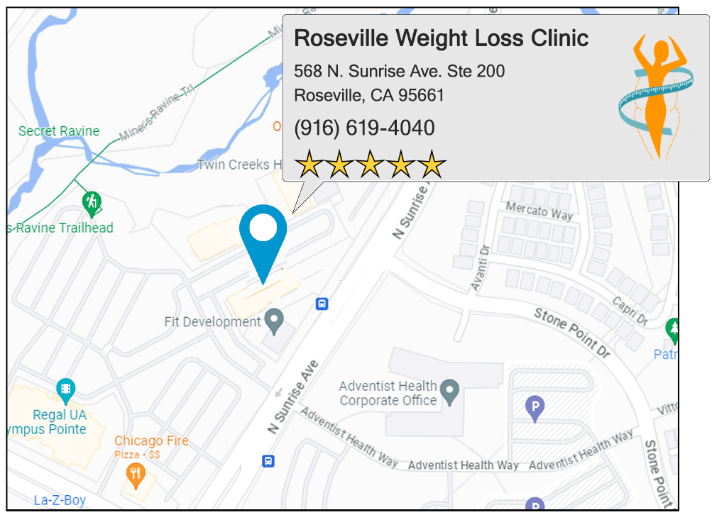 Roseville Weight Loss Clinic on googlemap